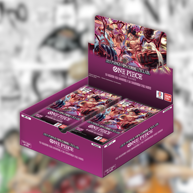 Display - OP11 FR - Des Poings Vifs comme l'Eclair